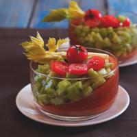 Bloody Mary želé s řapíkatým celerem