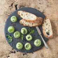 Zelené máslo s listovou hořčicí