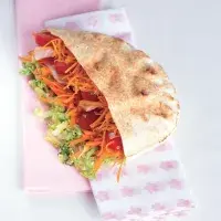 Zeleninová pita se šunkou