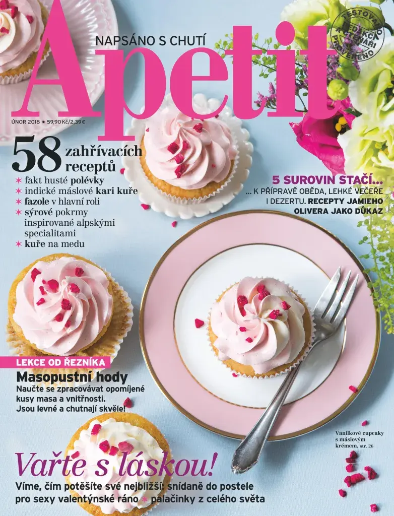 Apetit Časopis Apetit, vydání 02/2018