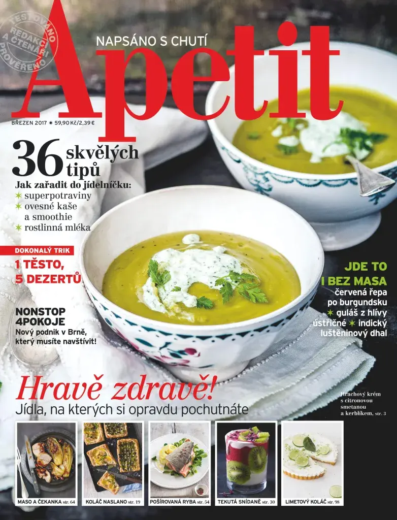 Apetit Časopis Apetit, vydání 03/2017