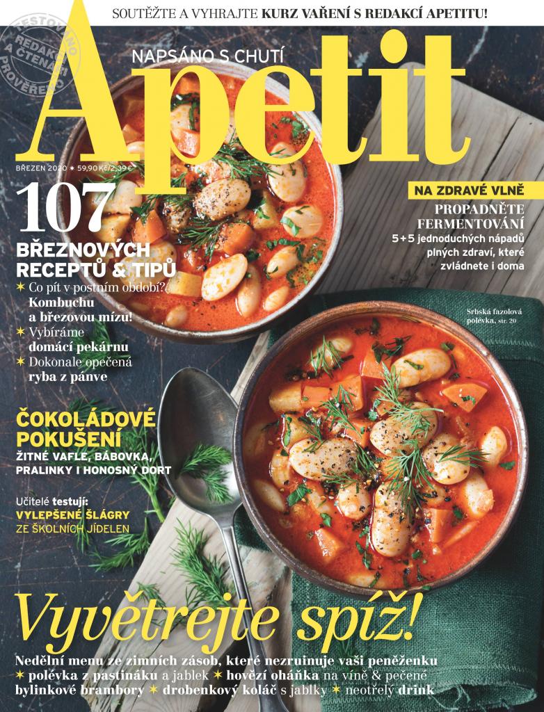 Apetit Časopis Apetit, vydání  03/2020