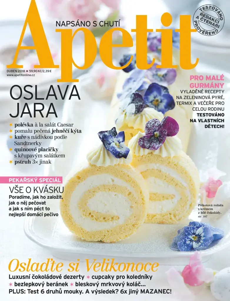 Apetit Časopis Apetit, vydání  04/2018