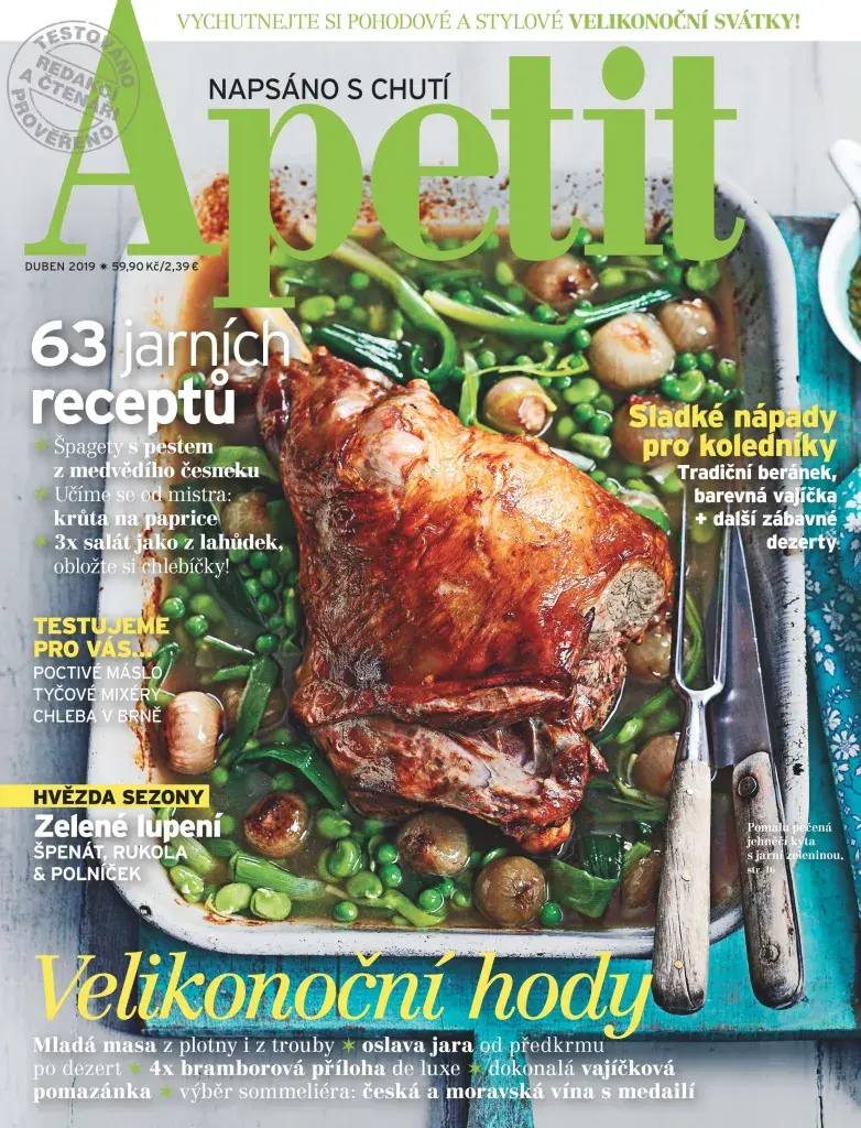 Apetit Časopis Apetit, vydání  04/2019