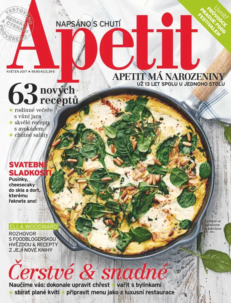 Apetit Časopis Apetit, vydání 05/2017