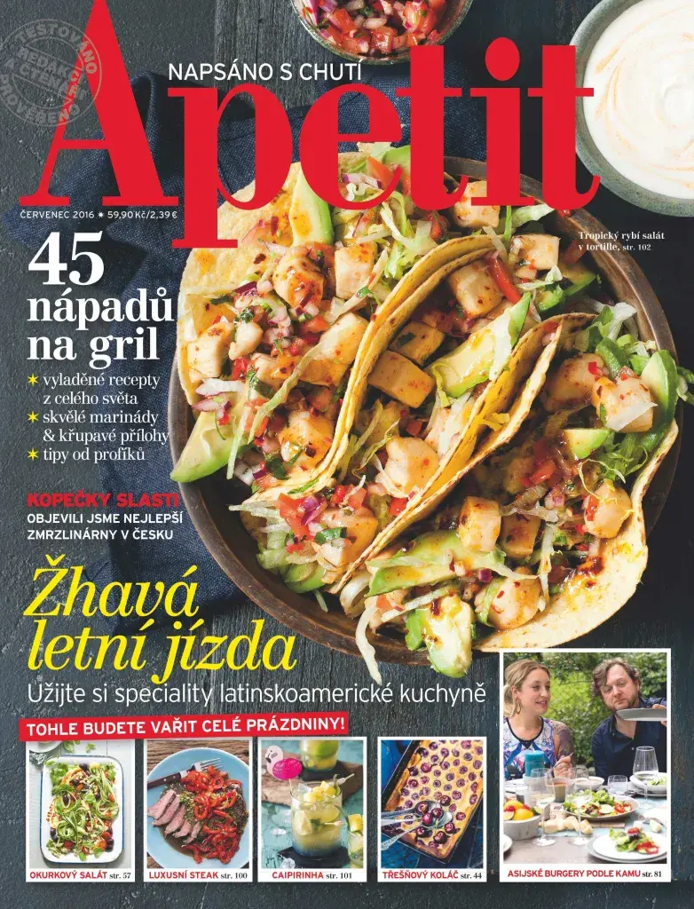 Apetit Časopis Apetit, vydání 07/2016