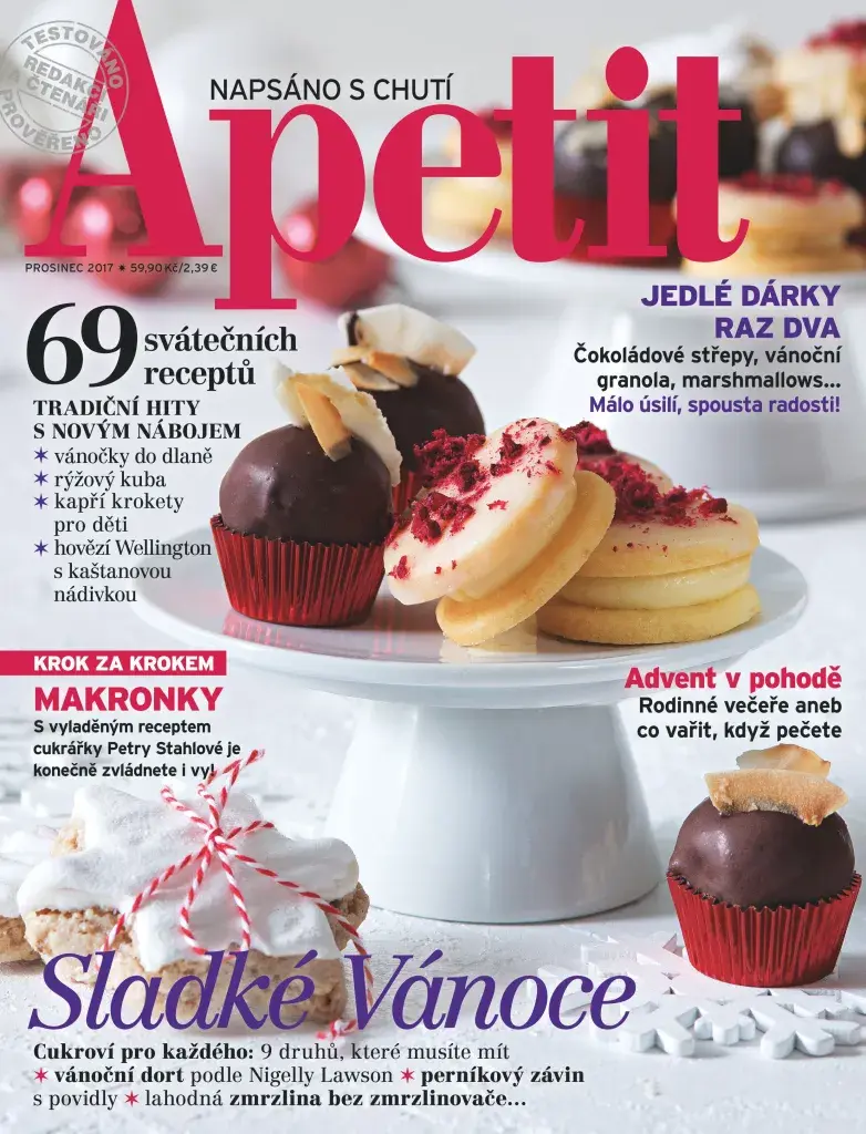 Apetit Časopis Apetit, vydání 12/2017