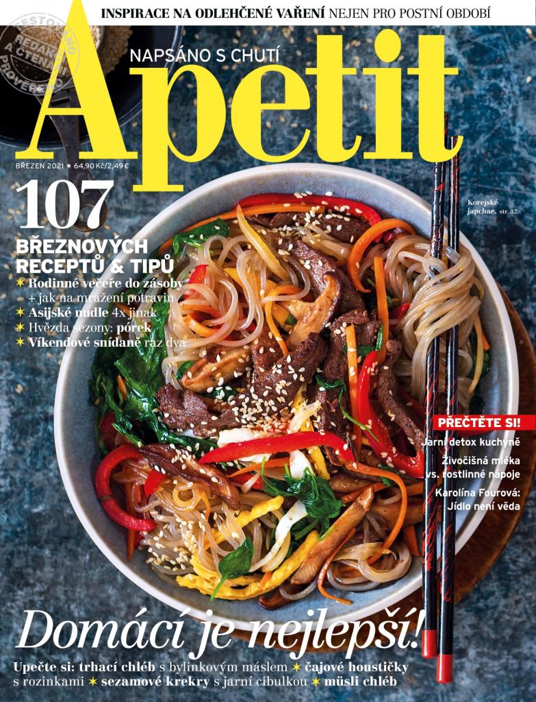 Apetit Časopis Apetit, vydání 03/2021