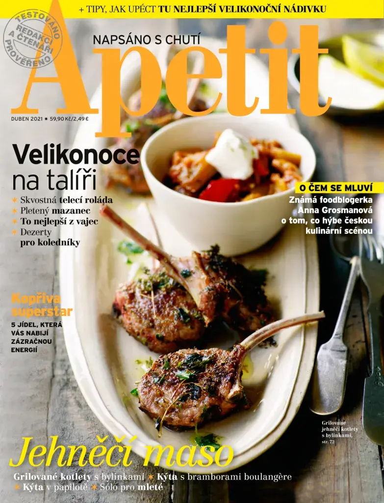 Apetit Časopis Apetit, vydání  04/2021