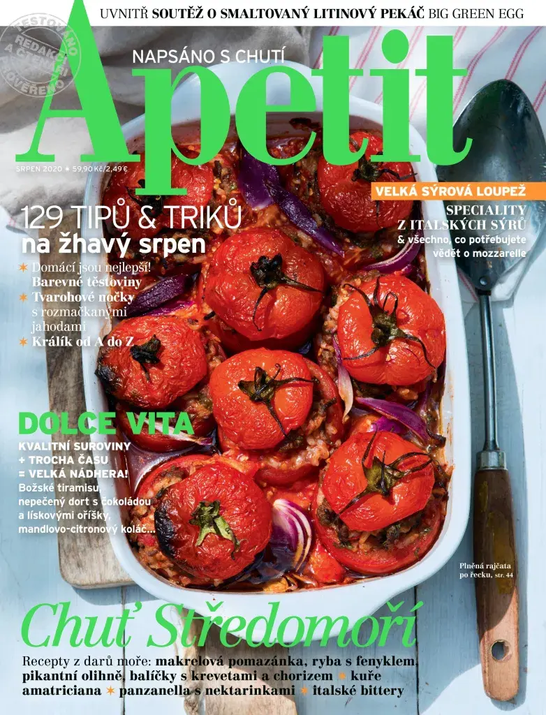 Apetit Časopis Apetit, vydání  08/2020