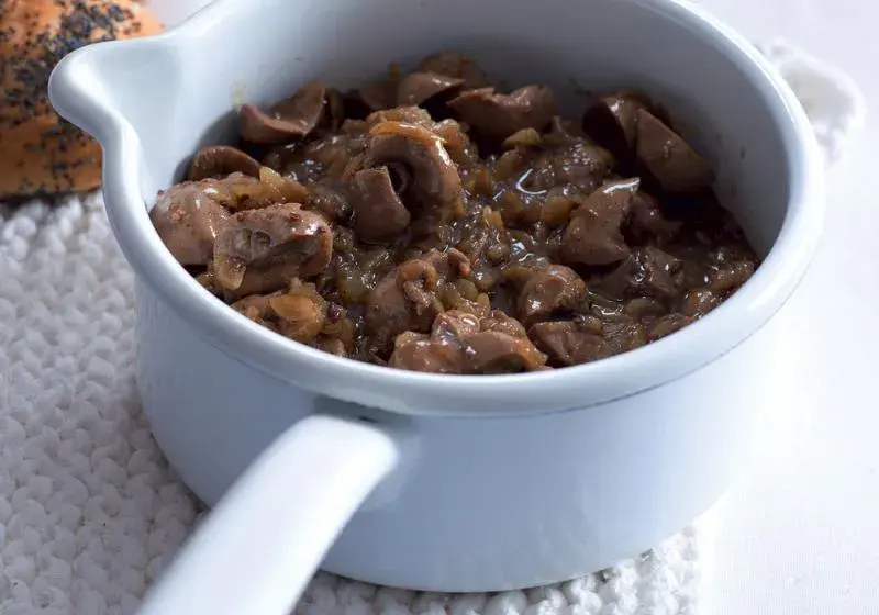 Dušené telecí ledvinky