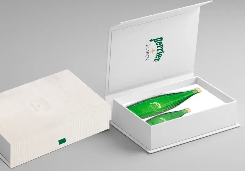 zelená lahev Perrier - limitovaná edice