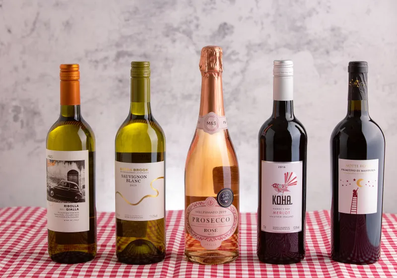 Výběr 5 vín od Marks&Spencer 