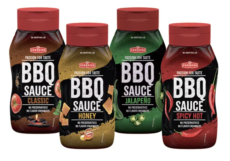 BBQ omáčky od Podravky