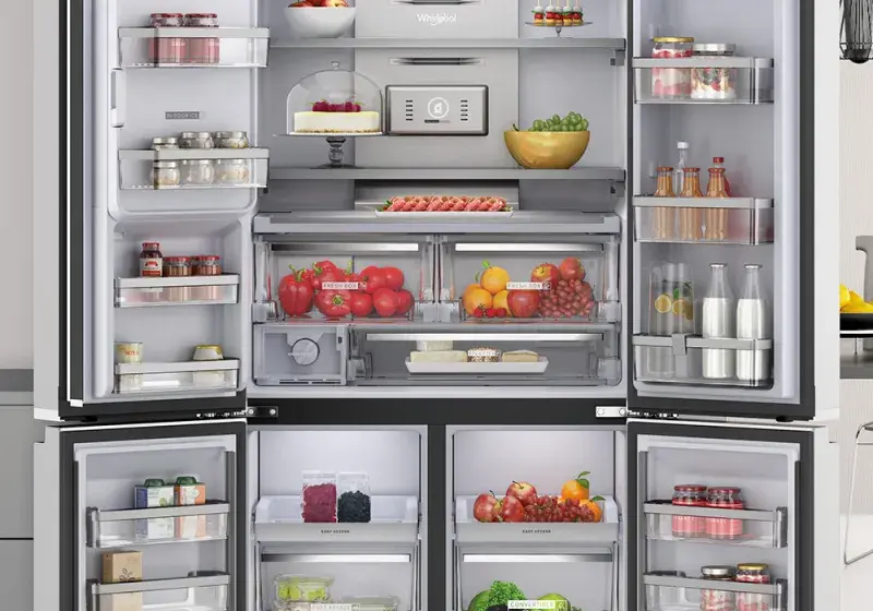 prostorné Ledničky Whirlpool