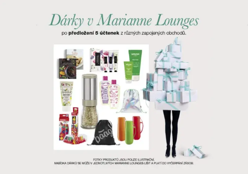 dárky v Marianne lounges