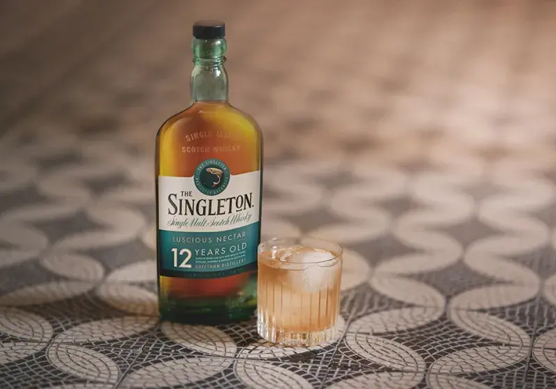 Anna Postnikova a její drink