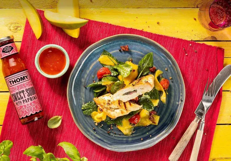 Kuřecí maso se sladko-kyselou omáčkou