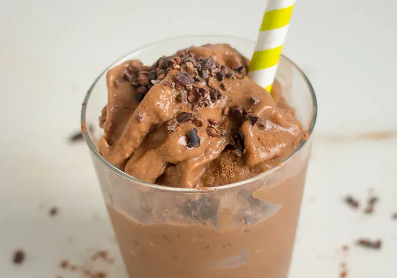 Čokoládové smoothie s avokádem