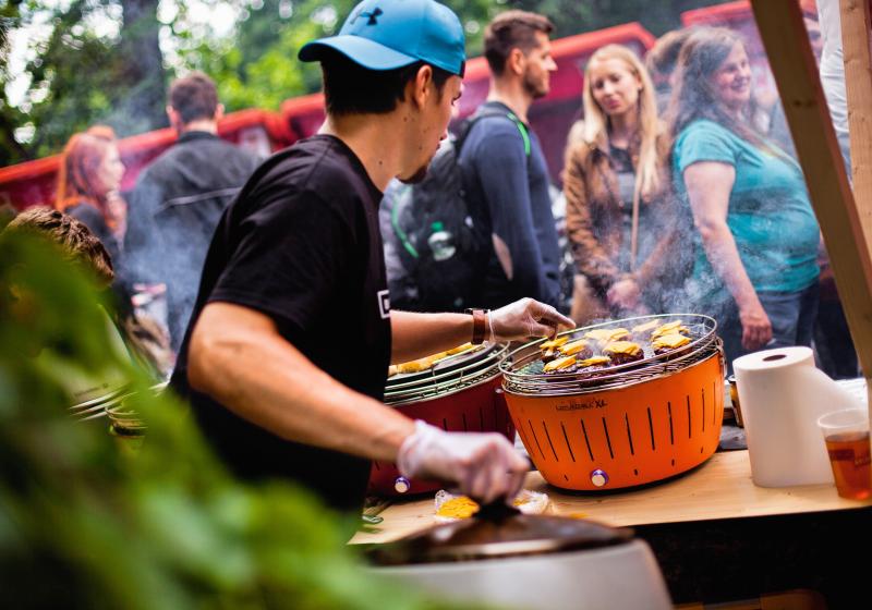 grilování na Apetit piknik
