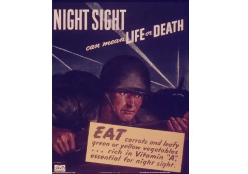 Mrkev předmětem válečné propagandy