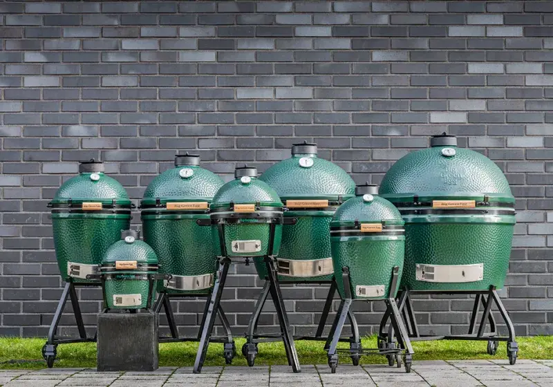 Grily Big Green Egg v různých velikostech