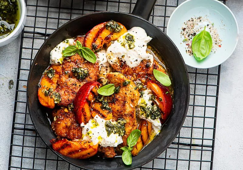 Kuře s broskví de luxe