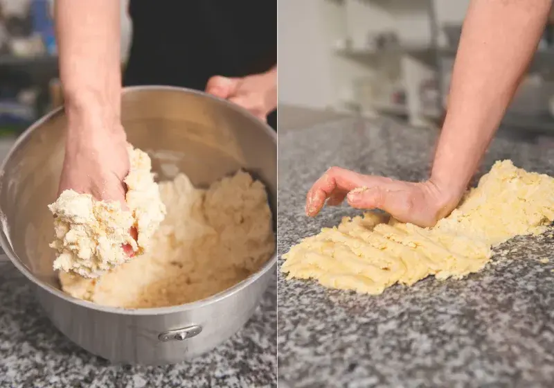 Příprava křehkého těsta