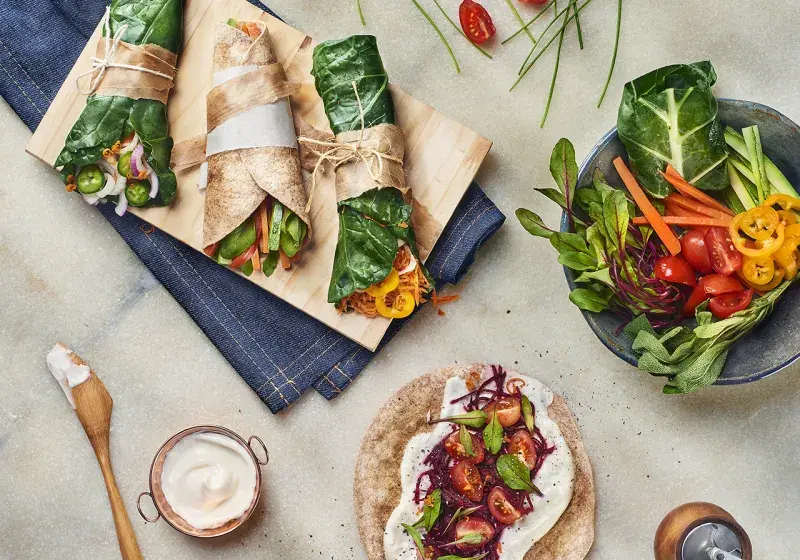 Zeleninový wrap