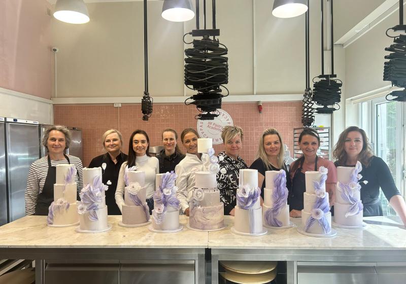 Kurz svatebních dortů v HF Pastry Academy
