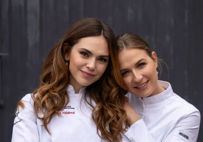 Helene Fléglová a Jana Pokorná