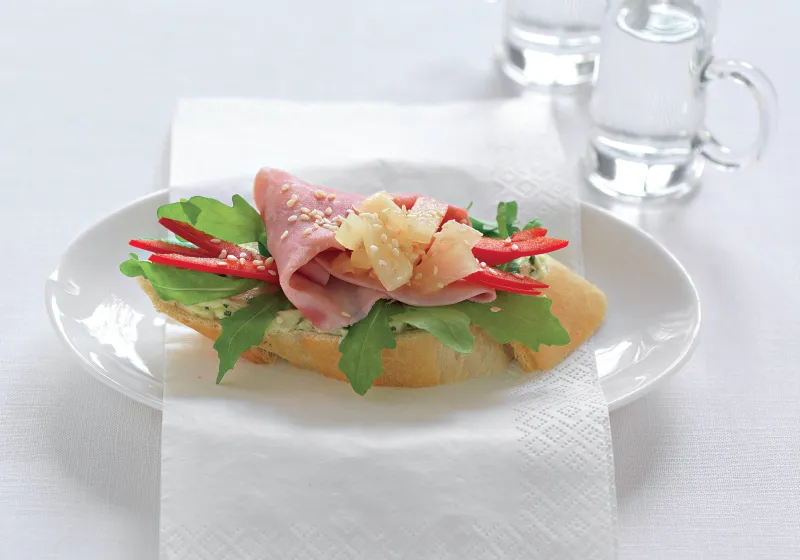 Šunkový chlebíček